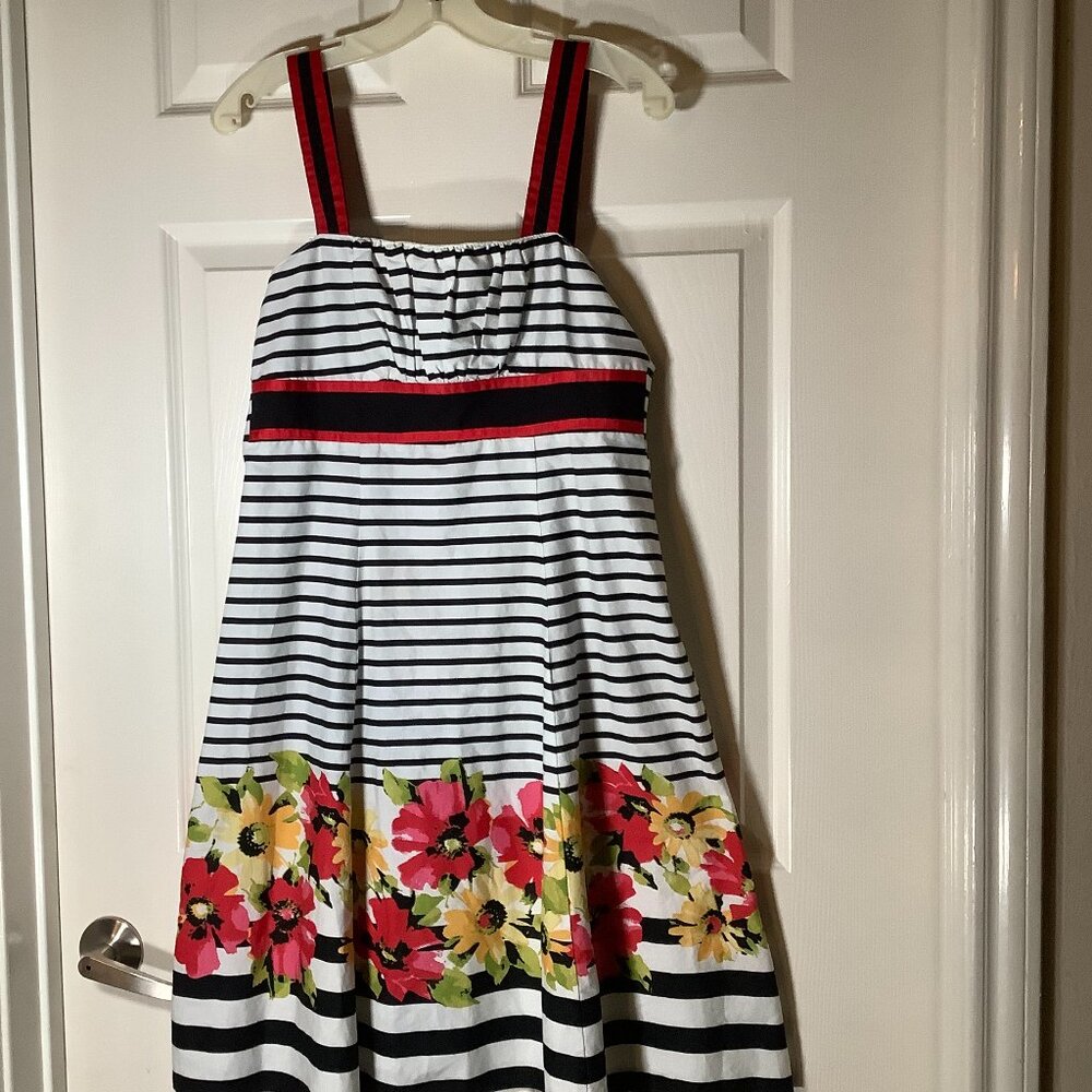 madison leigh multi colored sundress